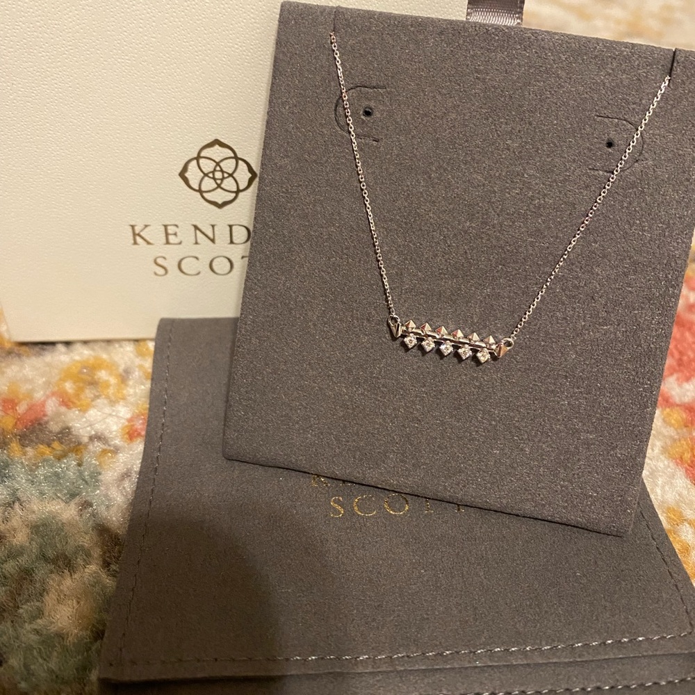 Kendra Scott 14k Necklace with Diamonds